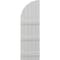 Ekena Millwork Americraft 5-Board (3 Batten) Wood Joined Board-n-Batten Shutters w/ Arch Top, ARW401BQ518X60STH, PR ARW401BQ518X60STH - alternate 8